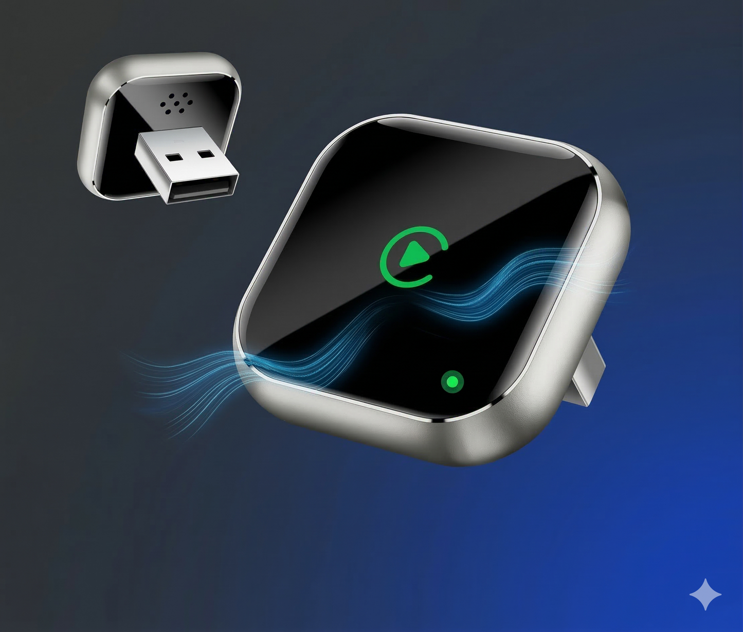 Premium Kabelloser CarPlay & Android Auto Adapter | 5G WiFi | Plug & Play