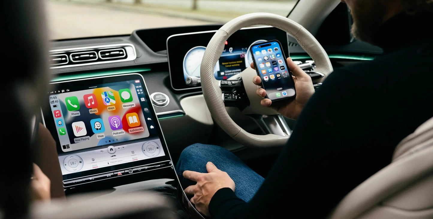 Premium Kabelloser CarPlay & Android Auto Adapter | 5G WiFi | Plug & Play